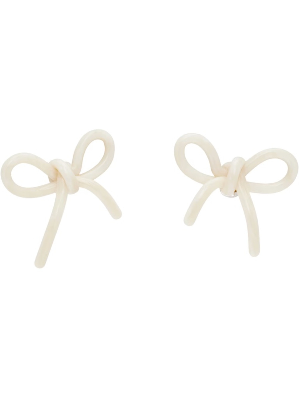 Shushu/tong x YVMIN Resin Bow Earrings
